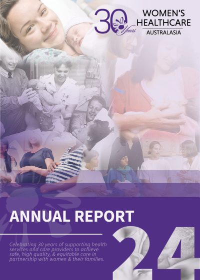 2024 WHA Annual Report cover page FINAL